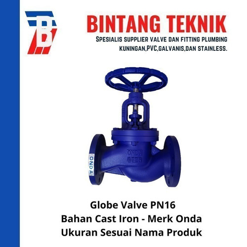 Globe Valve 10" inch Cast Iron Onda PN16