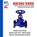 Globe Valve 8" inch Cast Iron Onda PN16