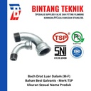 Boch 1 1/2" inch Besi Galvanis TSP