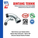 Boch 3/4" inch Besi Galvanis TSP