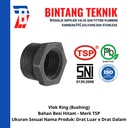 Vlok Ring (Bushing) 1" x 1/2" Besi Hitam TSP