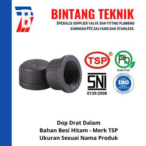 Dop 1/2" inch Besi Hitam TSP