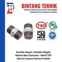 Double Nepel 2" inch Besi Galvanis TSP