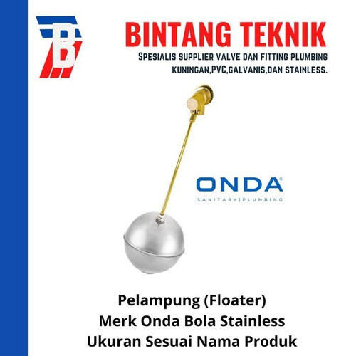 Pelampung Onda Stainless 4"