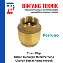 Tusen Klep 1" inch Kuningan Perruno