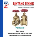 Gate Valve 3" inch Kuningan Perruno