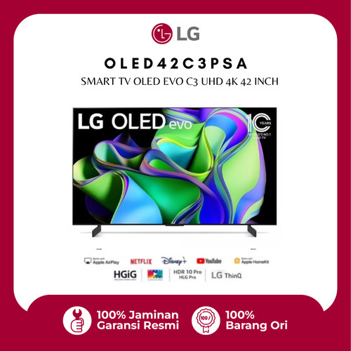 LG UHD Oled Evo Smart TV 4K 42 Inch OLED42C3PSA