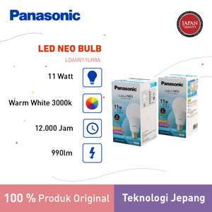 Panasonic Lampu Bohlam LED Neo Bulb 11 Watt - Warm White