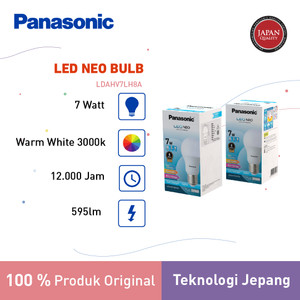 Panasonic Lampu Bohlam LED Neo Bulb 7 Watt - Warm White