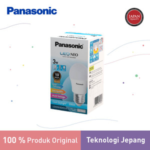 Panasonic Lampu Bohlam LED Neo Bulb 3 Watt - Warm White