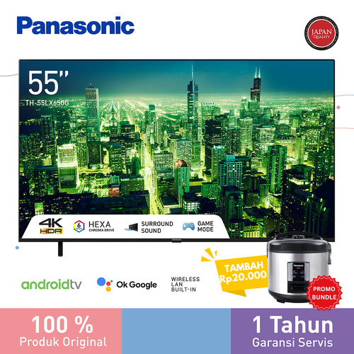 Panasonic TH-55LX650G LED 4K TV [55 Inch]