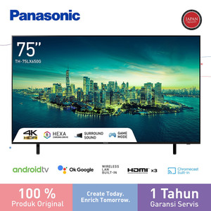 Panasonic TH-75LX650G LED 4K TV [75 Inch]