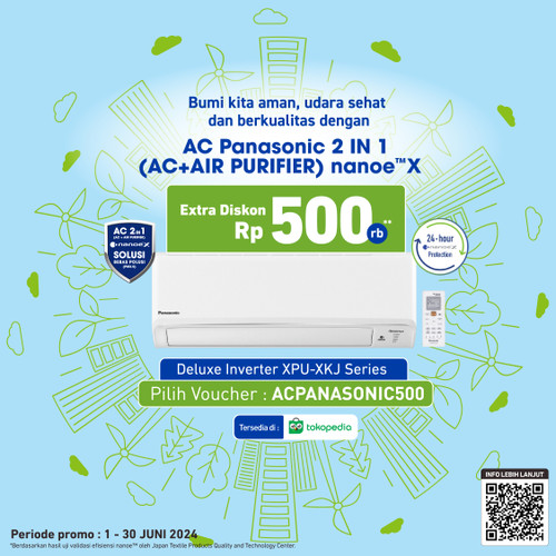 Panasonic CS/CU-XPU12XKJ AC Inverter Nanoe-X [ 1.5 PK]