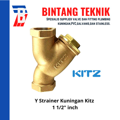 Y Strainer Kitz Kuningan 1½" inch