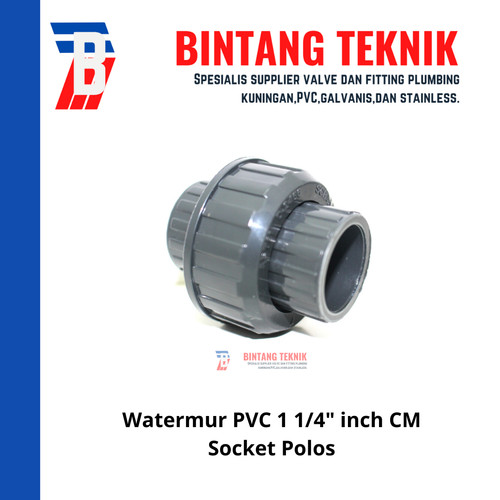 Watermur PVC 1 1/4" inch CM Socket Polos