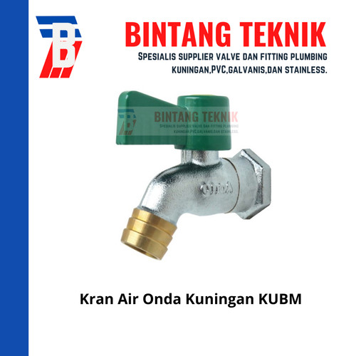 Kran Air Onda Kuningan KUBM 1/2" inch