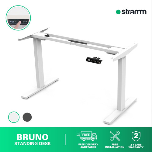 Frame Electric Standing Desk Stramm Bruno SF Working Gaming Desk