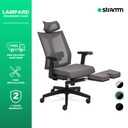 Kursi Kantor Ergonomis Stramm Lampard I with Footrest