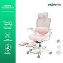 Kursi Kantor Ergonomis Stramm Pepe I with Footrest