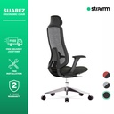 Kursi Kantor Ergonomis Stramm Suarez I with Alumunium Footbase