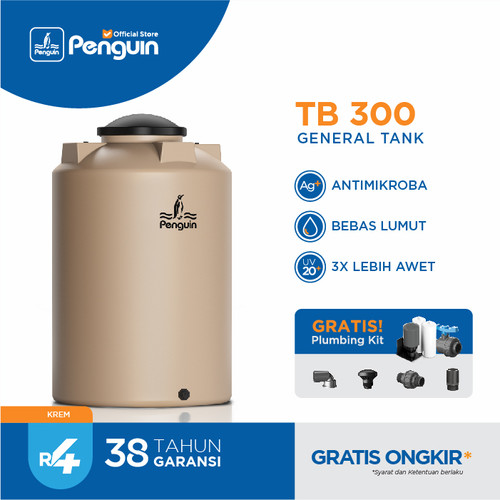 Penguin Toren Tandon Tangki Air General Tank TB 300 3000 Liter