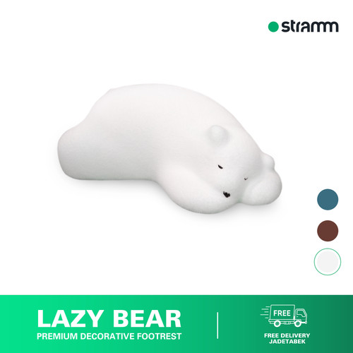 Stramm Lazy Bear Footstool | Premium Decorative Footrest