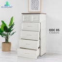 (CARGO) Olymplast ODC 05 C Lemari Laci Drawer Cabinet Susun 5 Classic