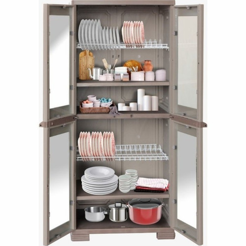 (CARGO) Olymplast OKL Jumbo Kitchen Locker Rak Piring Lemari Dapur