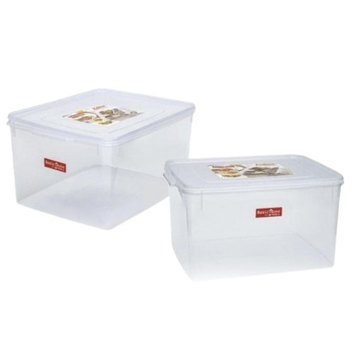 BasicHome by LionStar Kotak Tempat Donat Box Makan Kateria Keeper 903 Penyimpanan Makanan Serbaguna Plastik Dengan Tutup