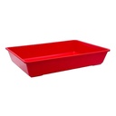 BasicHome by LionStar Nampan Saji Segi no 50 Jumbo Tray Plastik Sunny