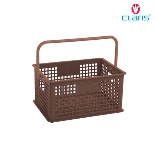 Claris 0594 Keranjang Tray Plastik Handle Pegangan Tressa Basket