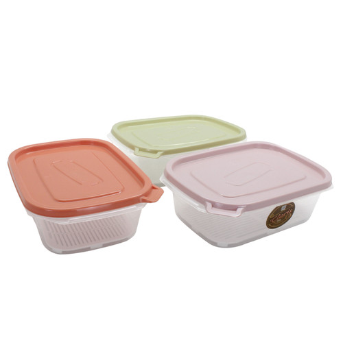 Claris 2737 Rectangular Food Saver Lunch Box Kotak Makan 750 ml