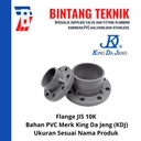 Flange 3" inch PVC Merk KDJ JIS 10K