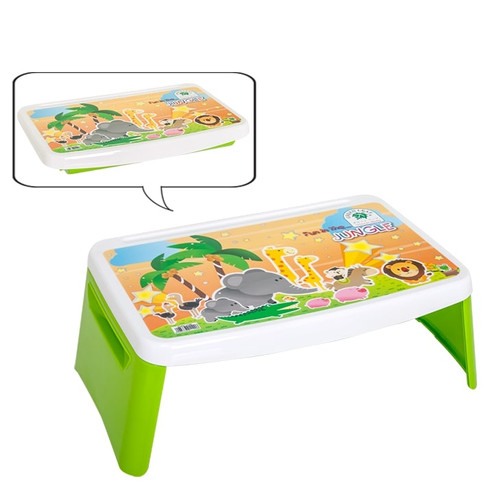 Green Leaf 1120 Meja Lipat Belajar Anak Omega Portable LapDesk Lesehan