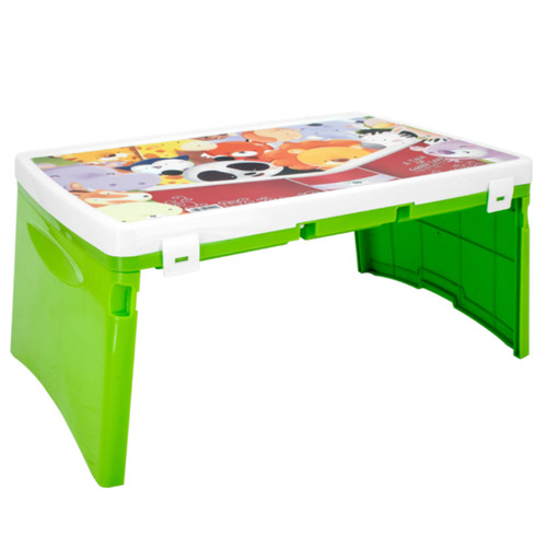 Green Leaf 1122 Meja Lipat Belajar Anak Sigma Portable LapDesk Lesehan