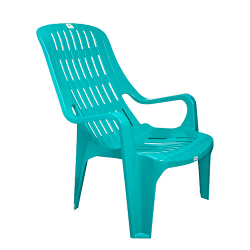 Green Leaf 1176 Bangku Santai Kursi Sandar Brazil Plastik Resin Chair