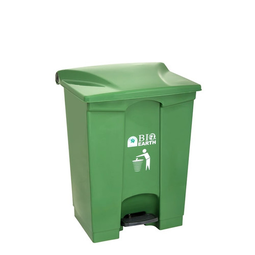 Green Leaf 2170 Kotak Tempat Sampah Injak Segi 70 Liter Bio Dustbin