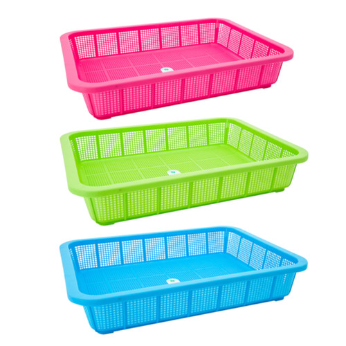 Green Leaf 303 Keranjang Nampan Segi Square Basket Tempat Surat Tray