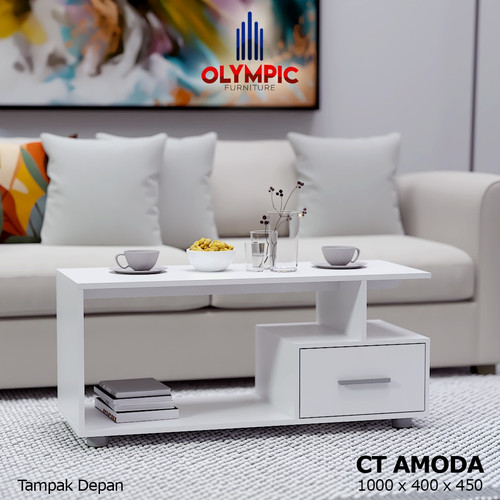 Olympic Coffee Table CT Amoda Meja Ruang Tamu Keluarga Meja Kopi Teras