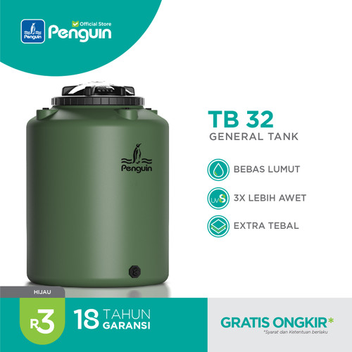 Penguin Toren Tandon Tangki Air General Tank TB 32 300 Liter