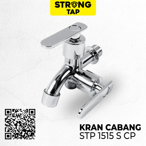 Keran air kran tembok/Kran taman/Kran Cabang Strong Tap 1515 S CP