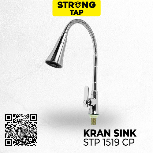 Keran Air Kran Angsa Kran Cuci Piring Kran Dapur Strong Tap 1519 CP