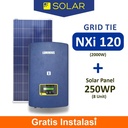 PROMO PAKET SOLAR GRID TIE / ON GRID INVERTER NXI 120 (2000W) LUMINOUS