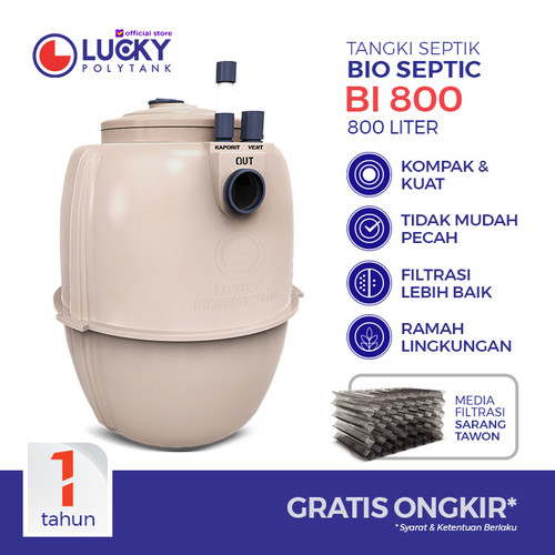 Septic tank / Lucky Bioseptic Septictank 800 liter