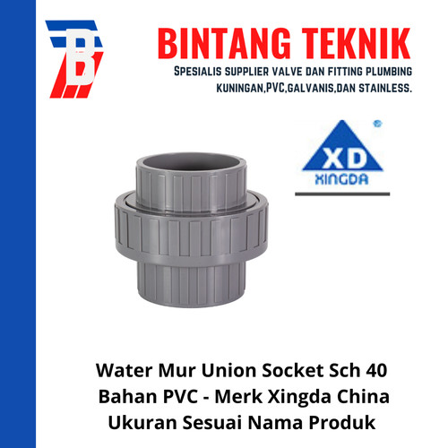 Watermur 1 1/2" inch PVC Xingda China Sch 40