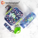 Technoplast Paket Set Hello Dino Lunch Box 750 ml & Botol Minum 670 ml