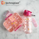 Technoplast Paket Set Pink Dessert Lunch Box 750 ml Botol Minum 670 ml