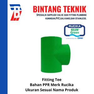 Tee PPR 1" inch (32 mm) Rucika