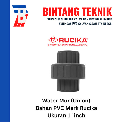 Watermur 1" PVC Merk Rucika