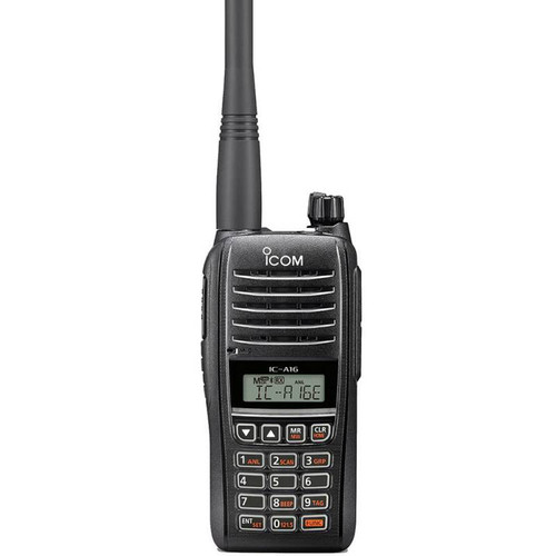 Icom IC-A16E HT Airband VHF 6W IP67 54 Bluetooth ICA16 ICA16E A16